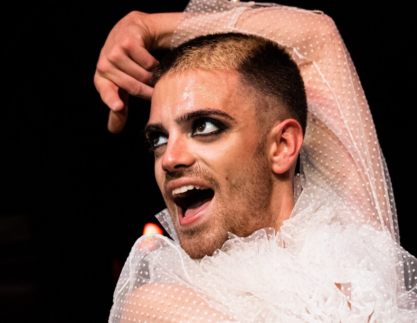 Amazon Stars winner Ruben with Project Flamenco Queer