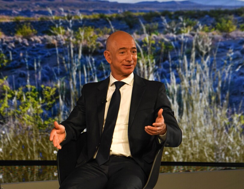 Jeff Bezos erhält den Axel Springer Award für Innovation