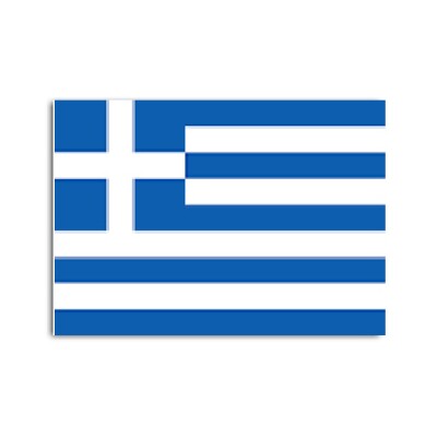 Greece flag map for location
