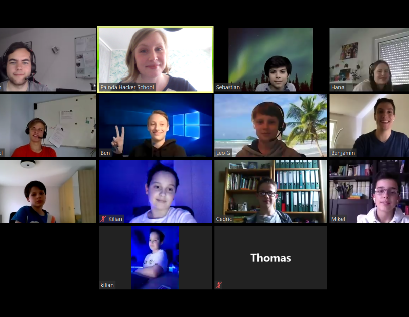 Hacker School: Gruppenfoto der Teilnehmer