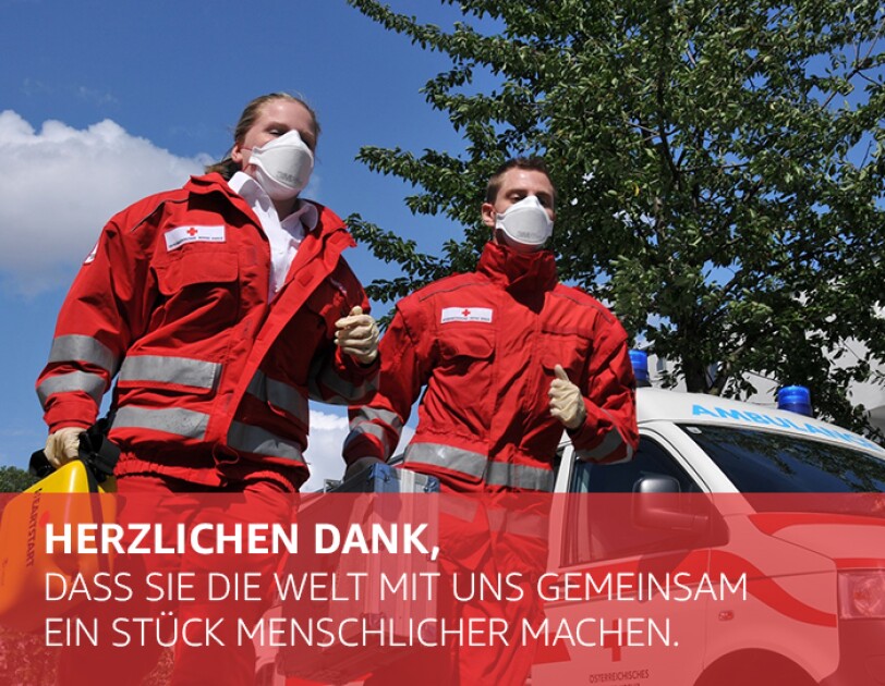 Amazon engagiert sich gemeinsam mit dem ÖRK im Kampf gegen Corona.