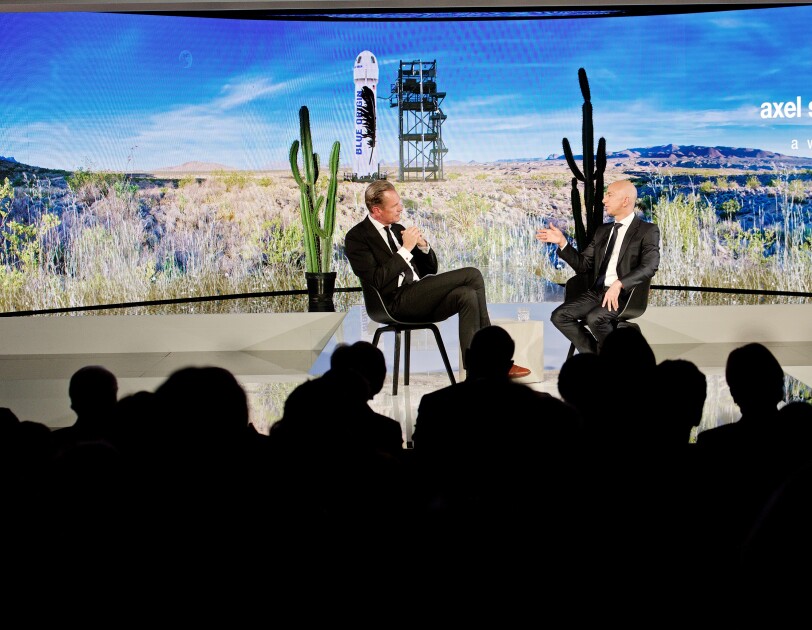 Jeff Bezos erhält den Axel Springer Award für Innovation