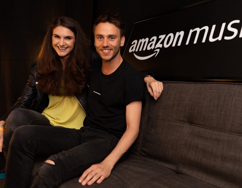 Lina Deerman mit Künstler Clueso