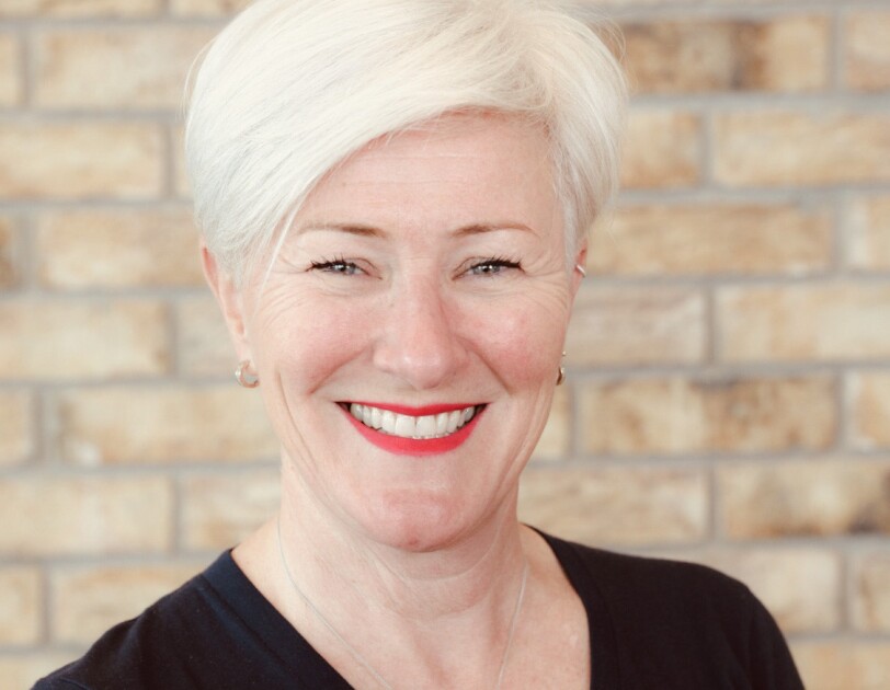 Headshot of Gillian Russell, Amazon’s Senior Program Manager of Global Military Affairs
