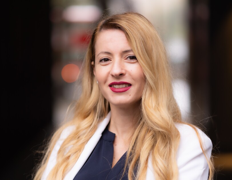 Headshot of Dr Maria Chatzou Dunford