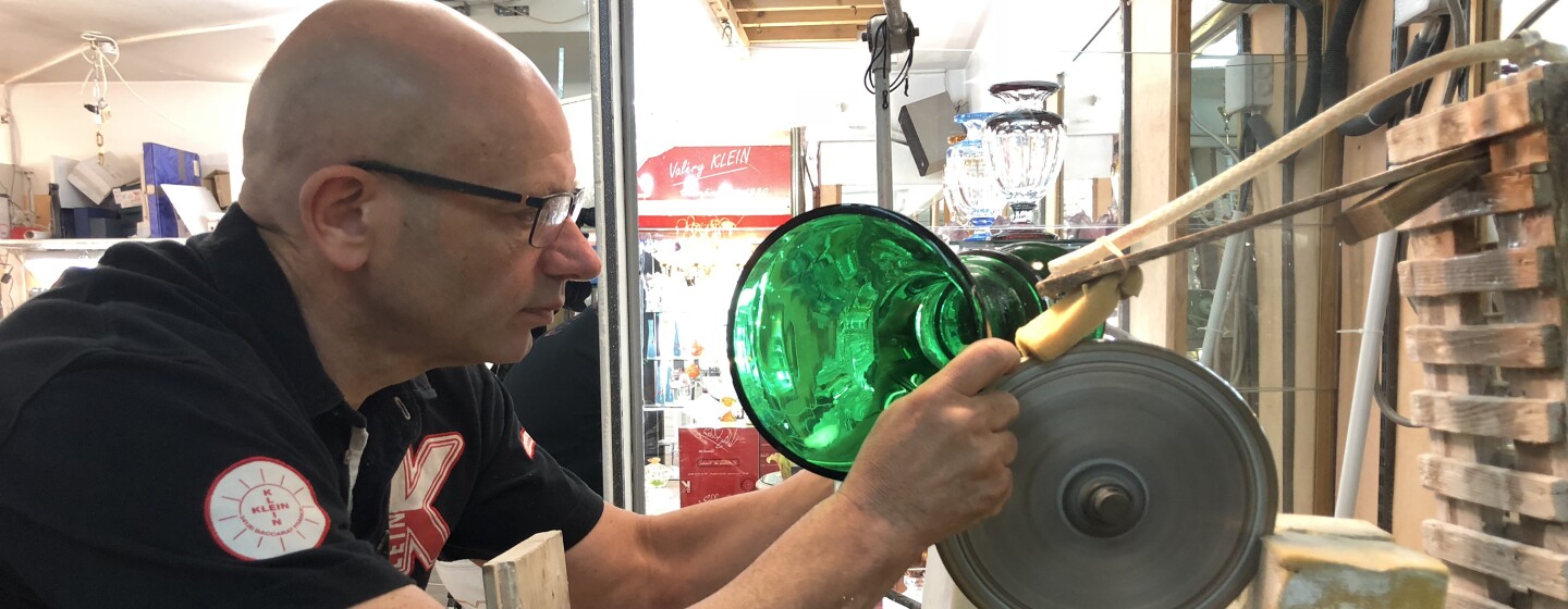 Valery Klein, a French artisan selling on Amazon Handmade