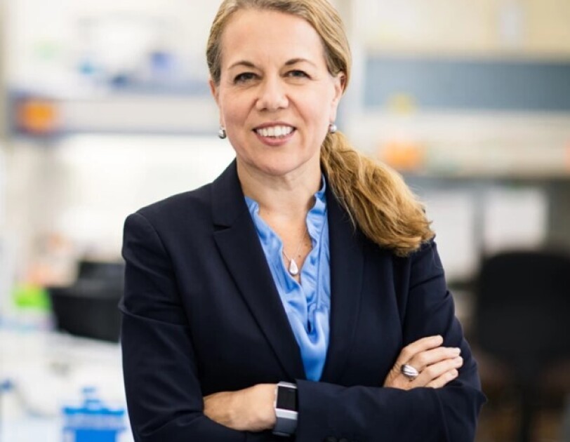 Picture of Dr. Bollard, director of the Center for Cancer and Immunology Research at Children’s National Hospital in Washington, D.C.