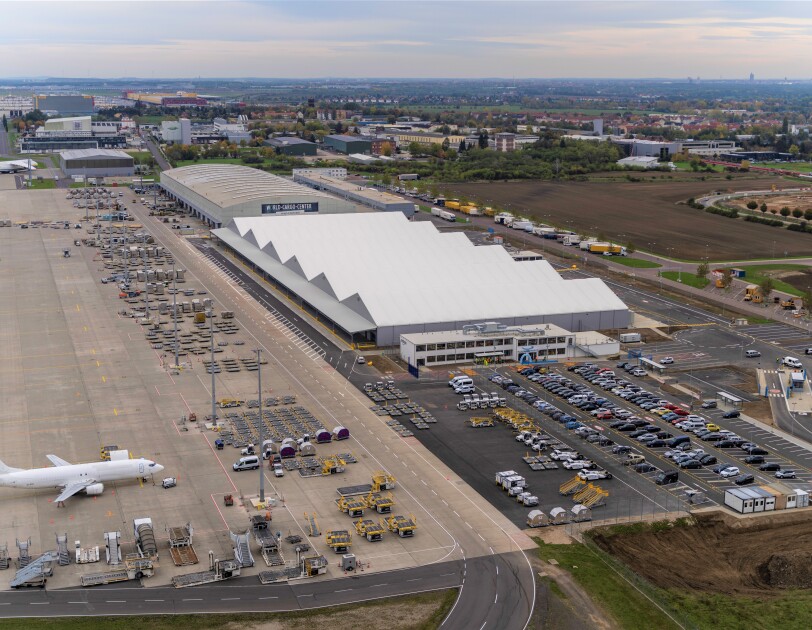 Luftfrachtzentrum Amazon Air Leipzig