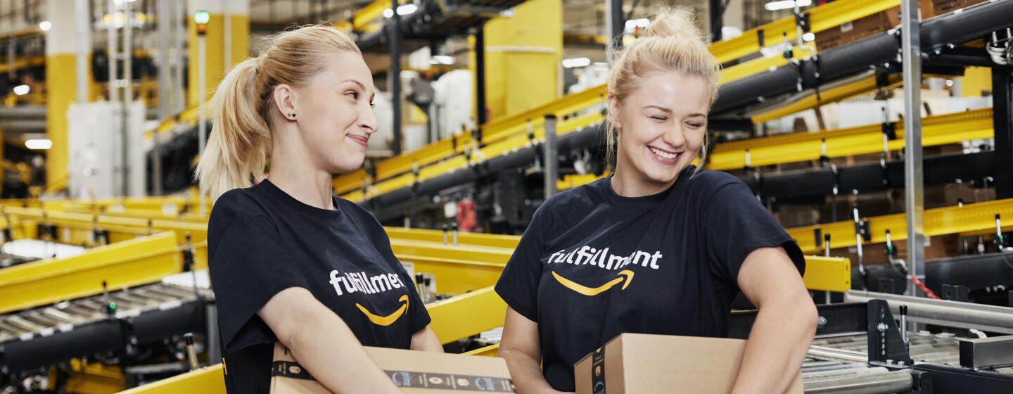 Amazon fulfillment center associates