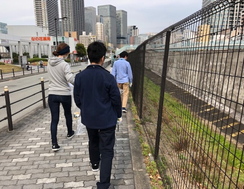 amazon 中之島ウエスト クリーンアップ活動 に参加