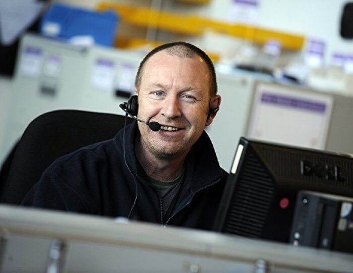 Amazon employer looking straight to camera