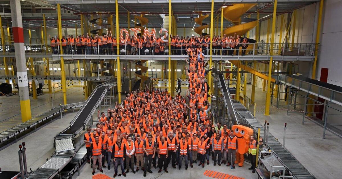Amazon hiring in Germany