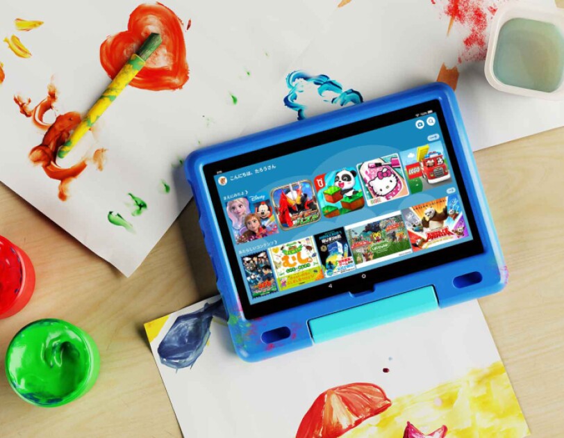 もうすぐ夏休み! 豊富なコンテンツを利用できるFireタブレットキッズモデルで子どもの自由研究や宿題をサポート