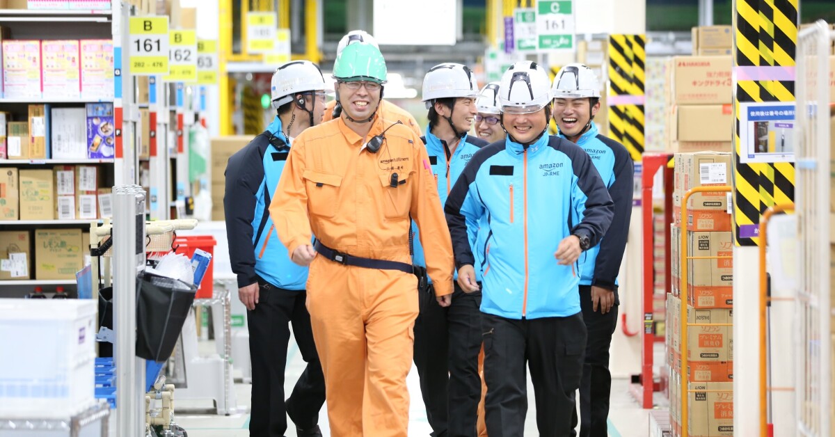 高等専門学校出身者も活躍する amazonフルフィルメントセンターを守るメンテナンスチーム