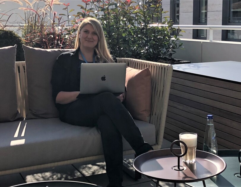 Gabriele works at AWS's Munich office.