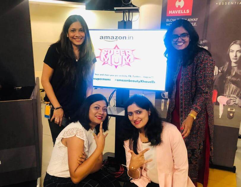 Supermoms of Amazon posing for a picture