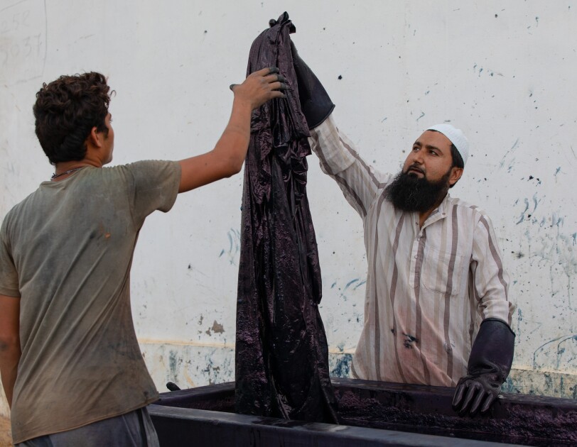 Sufiyan Khatri, master artisan, Indigo House