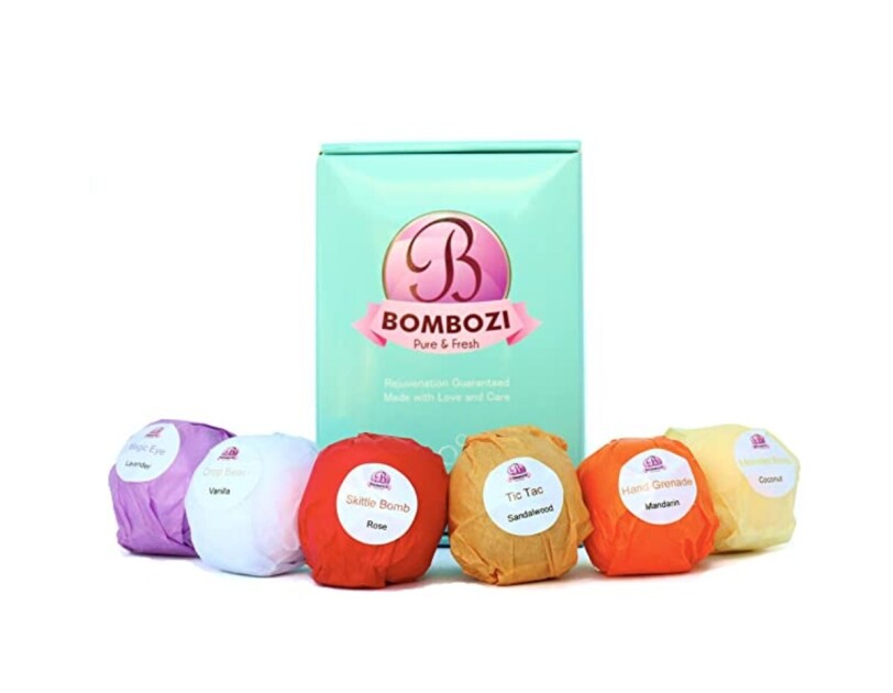 Bombozi luxury essential oils bath bombs gift set