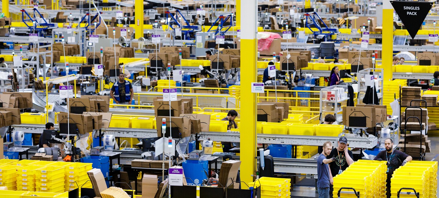 Centri di distribuzione di Amazon