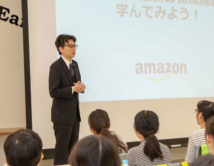 最先端の物流センター「茨木FC」が小学生にロボット技術を公開